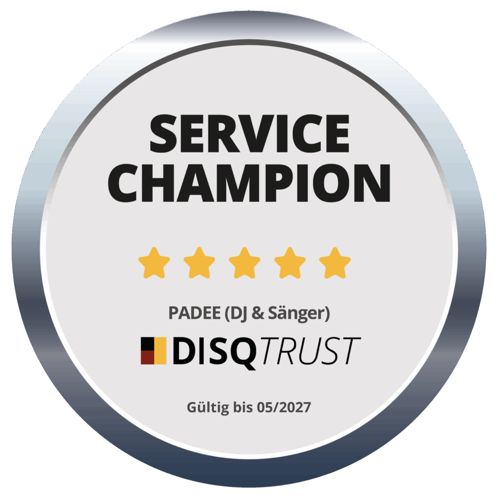 Service Champion by DISQ Trust. Siegel, Zertifizierung